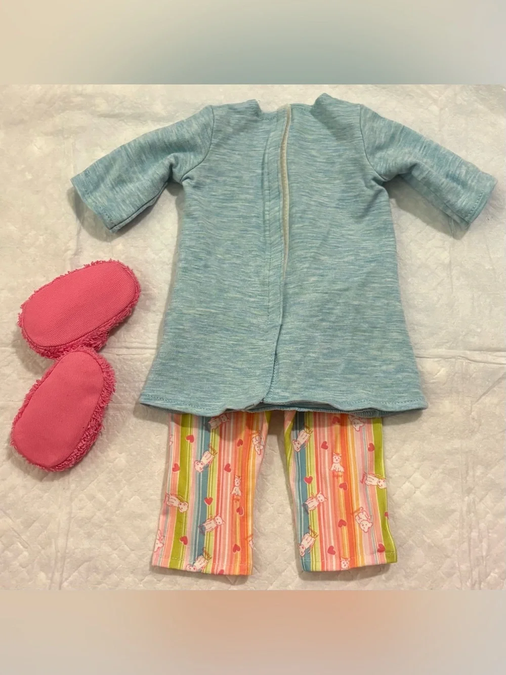 American Girl Doll Honey Puppy PJ’s